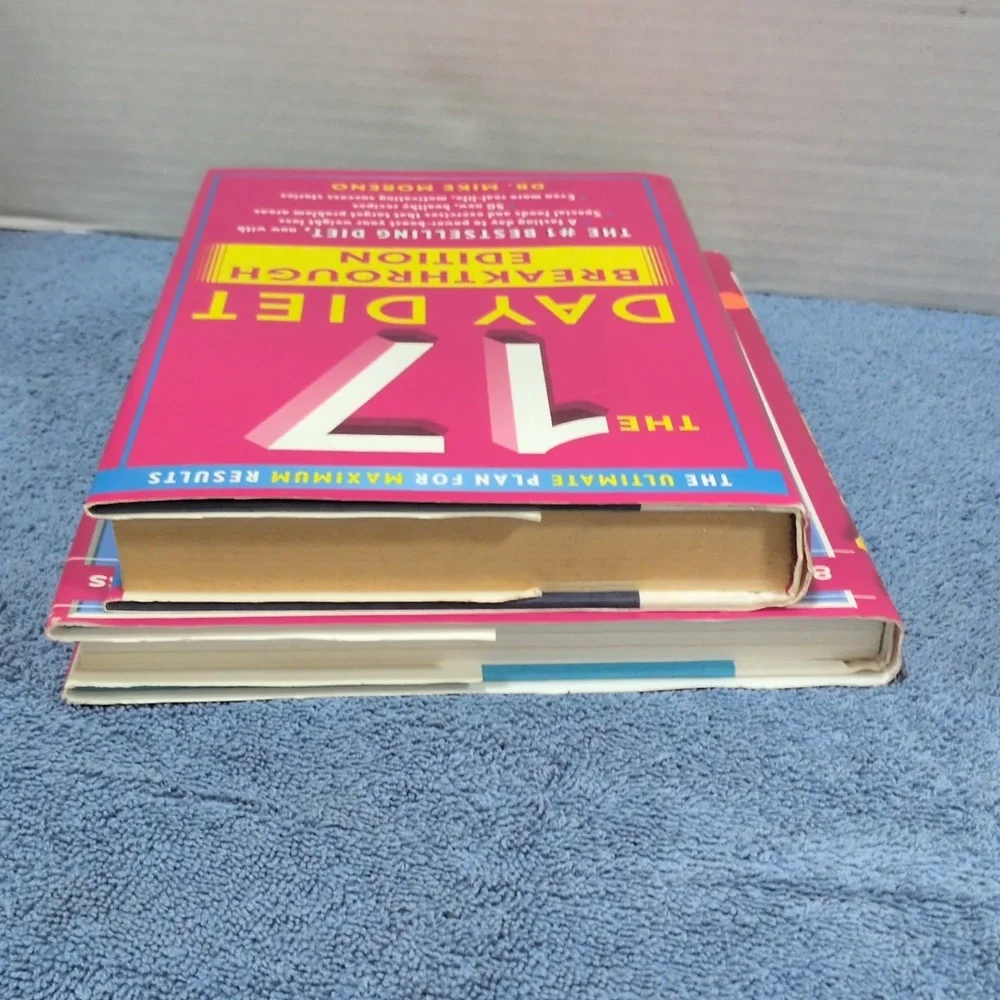 Dr. Mike Moreno The 17 Day Diet & Cookbook Hardback Book Copyright 2014